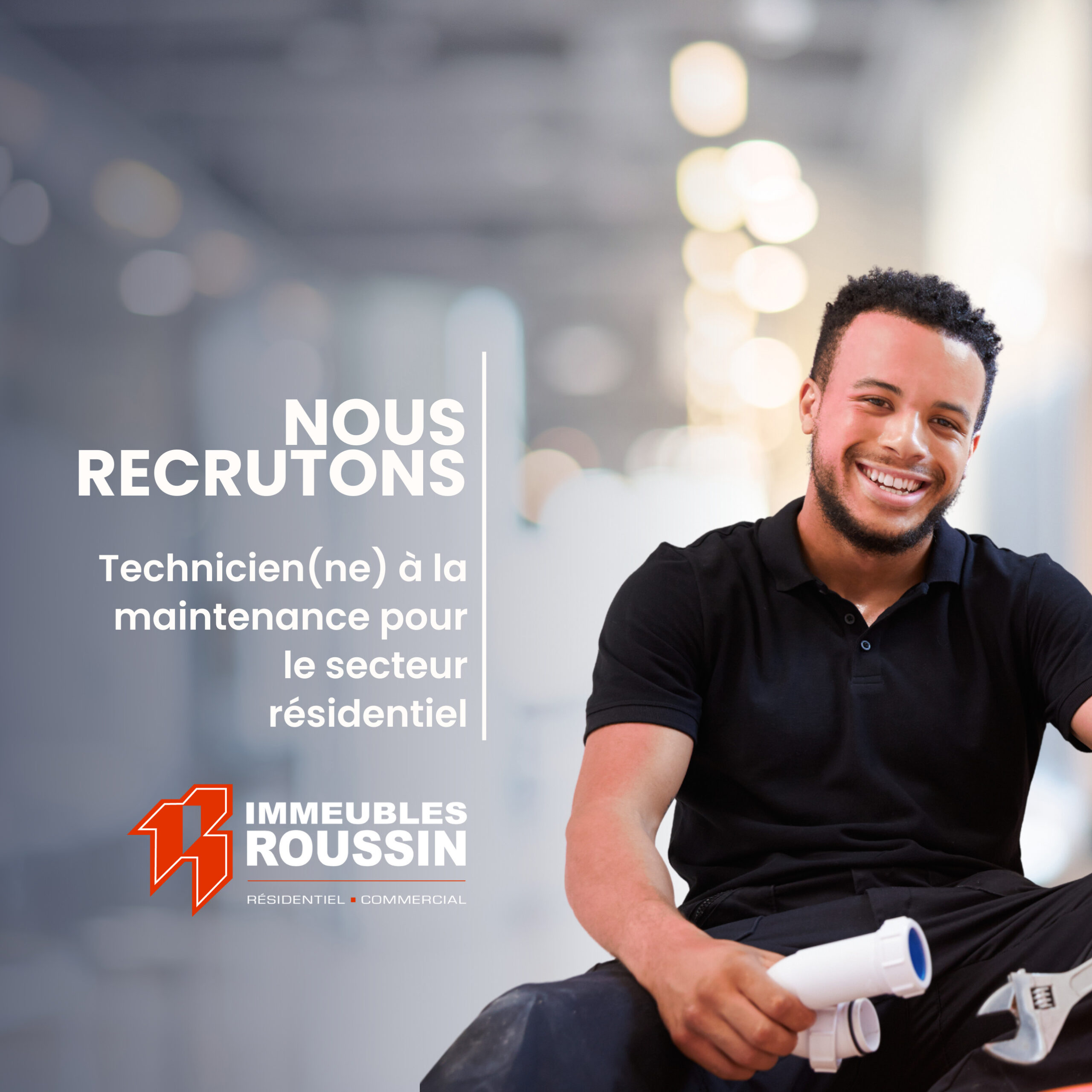 Technicien(ne) à la maintenance – secteur résidentiel